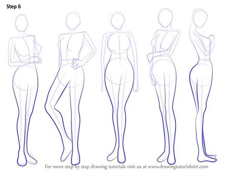 How To Draw A Body Anime Female This How To Draw Pose Tutorial Shows