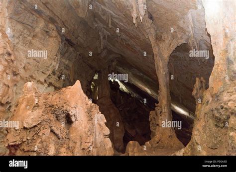 Beautiful Cave Of The City Of Bonito In Matogrosso Do Sul Brazil Stock