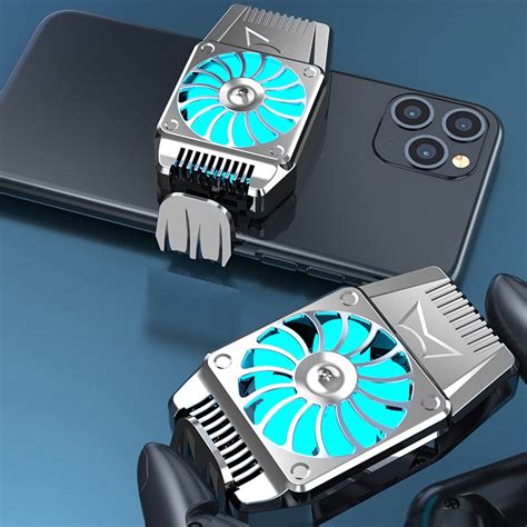 Portable Cooling Fan Mobile Phone Cooler Game Heatsink Aux Radiator For