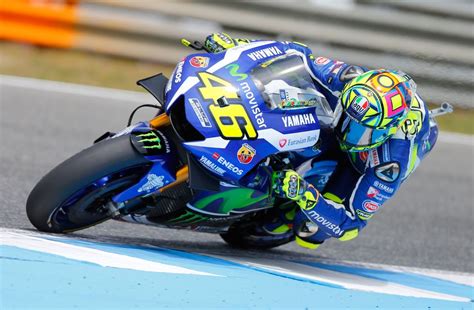 2016 Jerez Motogp Qualifying Results Rossi Claims 62nd Pole
