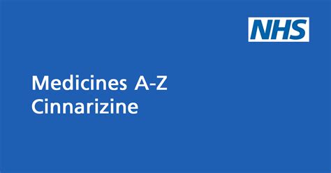 Cinnarizine Drowsy Antihistamine Used For Travel Sickness And Vertigo
