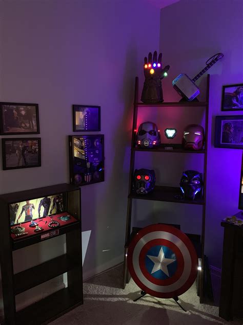 Behold My Stuff Updated Marvel Room Avengers Room