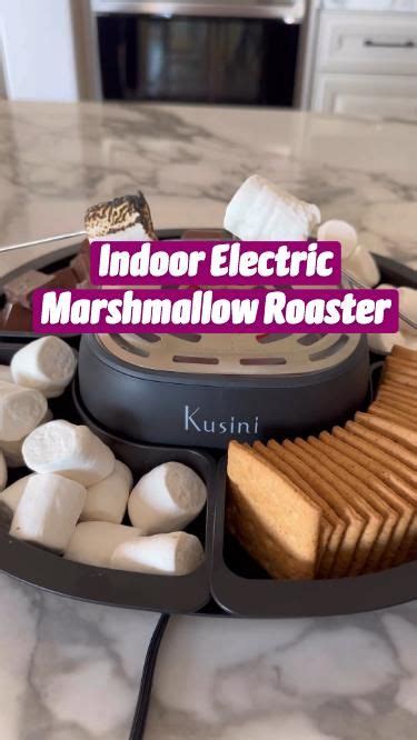 Kusini Smores Maker Tabletop Indoor Flameless Electric Marshmallow