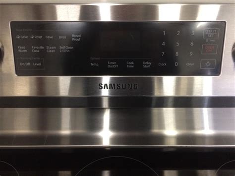 Order Your Used Less Than 1 Year Samsung Electric Stove Ne59r6631ss Today