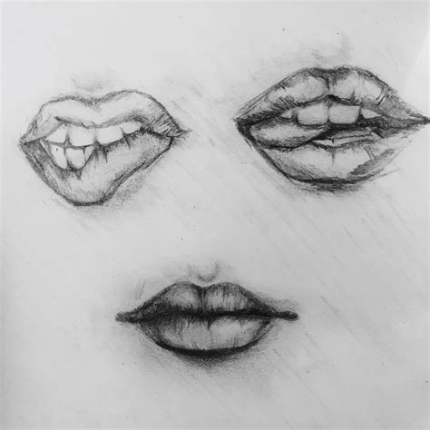 Pencil Drawing Lips Como Dibujar Ojos Arte Dibujarte