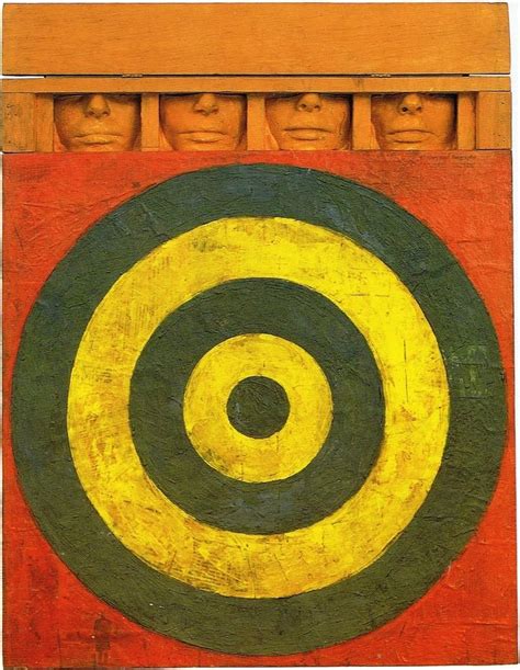 Jasper Johns Target With Four Faces 1955 Jasper Johns Pop Art