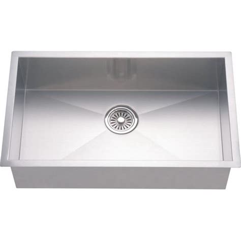 Dawn® Undermount Single Bowl Square Sink
