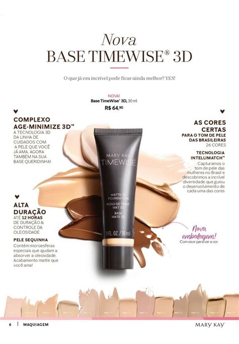 The timewise® miracle set 3d™ the new @marykaycanada timewise miracle set 3d has me shook! Nova Base Timewise 3d Mary Kay Matte Original Envio 24h ...