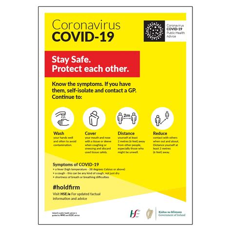 Covid 19 Stay Safe Protect Each Other Sign