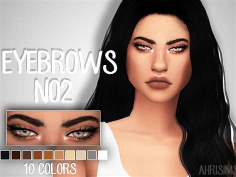 10 Swatches Found In Tsr Category Sims 4 Facial Hair Sims Sims 4