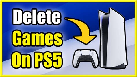 How To Delete Games On Ps5 And Uninstall From Hard Drive Fast Method