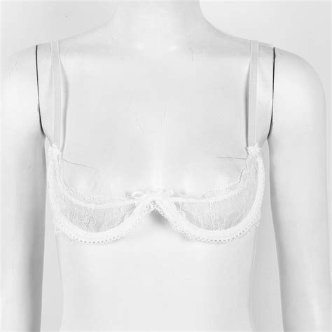 Us Womens Sexy 14 Cup Lace Bra Push Up Underwired Shelf Bra Unlined