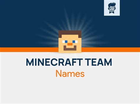 — Minecraft Team Names 600 Catchy And Cool Names