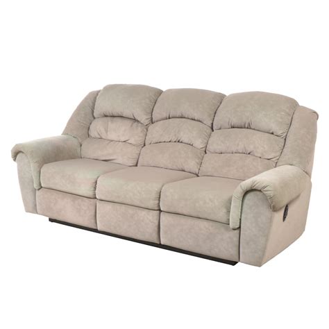 Sofa Express Custom Upholstered Dual Reclining Sofa Ebth