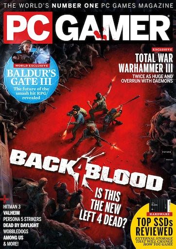 Pc Gamer Uk Edition Magazine April 2021 Back Issue