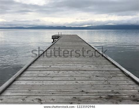 Flathead Lake Dock Stock Photo 1223592946 Shutterstock