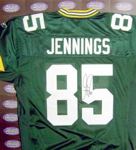 Greg Jennings Autographed Jersey Green Bay Packers 2011 Super Bowl