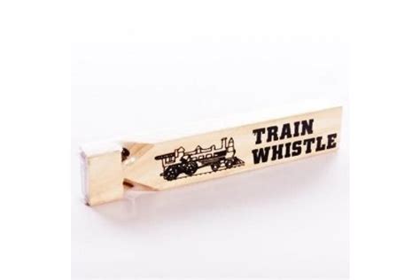 Wooden Train Whistle Ryseltoys
