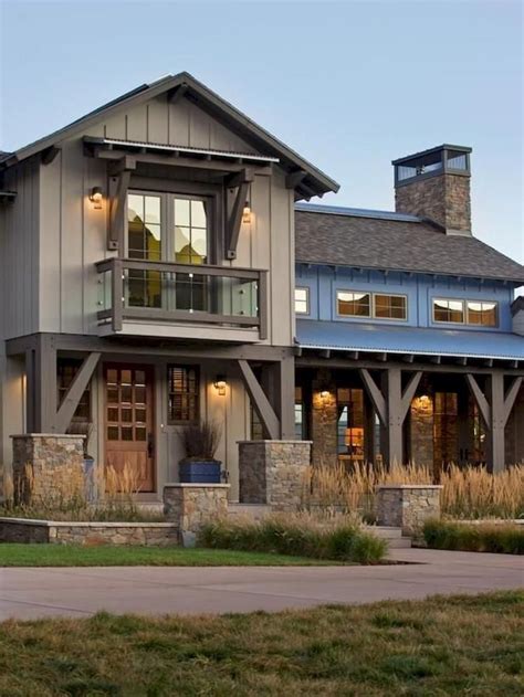 53 Modern Farmhouse Exterior Design Ideas Cottage