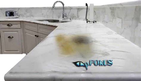 How To Clean Stains From Marble Countertop Countertops Ideas