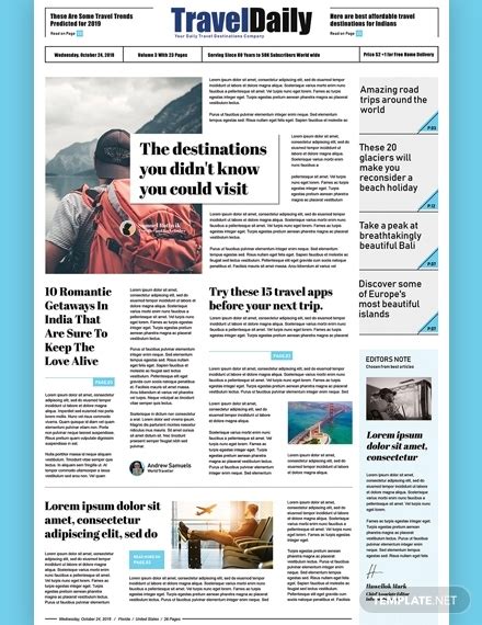 Terms in this set (13). 20+ Newspaper Layout Examples, Templates & Design Ideas ...
