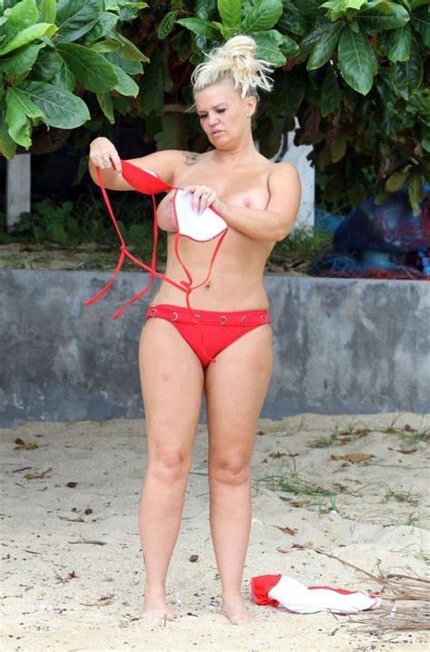 Kerry Katona Topless In Thailand Photos The Fappening