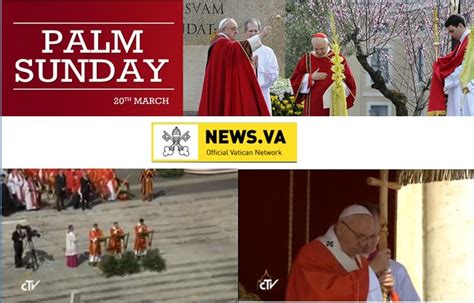 Palm Sunday With Pope Francis Opus Dei Today
