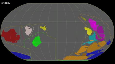 A Map That Fills A 500 Million Year Gap In Earth S History YouTube