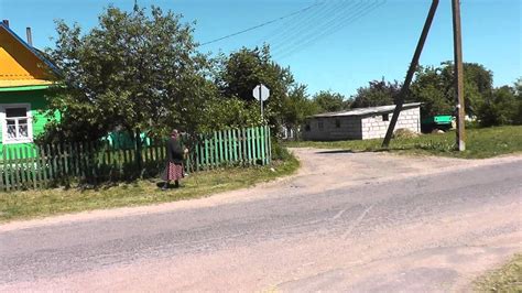 Typical Village In Belarus по беларуской деревне Youtube