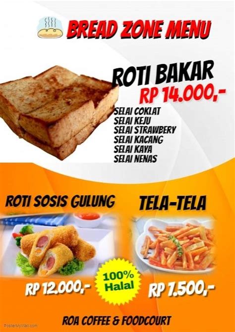 Banner Roti Bakar Bandung Banner Frozen Food