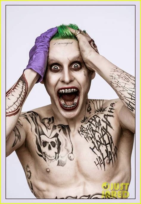 Celeb Diary Jared Leto Looks Epic As The Joker