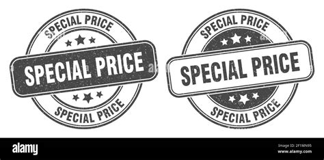 Special Price Stamp Special Price Sign Round Grunge Label Stock