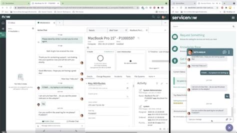 Servicenow Itsm Agent Chat Demo Youtube