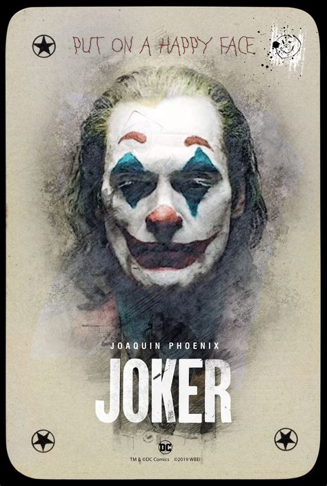 While other familiar gotham city characters are present. Joker: Put On A Happy Face - PosterSpy