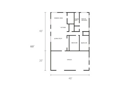 21 Shop 40x60 Metal Building Floor Plans Most Important New Home