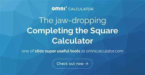 You can make not only simple math calculations and calculation of interest on the loan and bank lending rates, the. Completing the Square Calculator | Examples