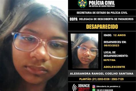 Menina De 12 Anos Desaparecida No Rio Prometeu Chamada De Vídeo Com Família Mas Sumiu De Novo