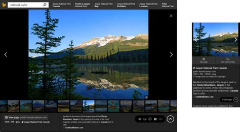 Bing Image Search Redesigned To Add More Image Details To