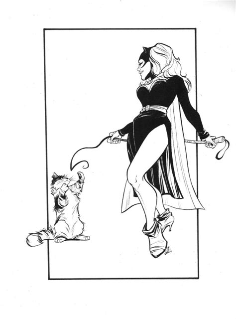 Catwoman Ryoko By Jo Lle Jones In Lisa Mccarty S Catwoman Comic Art