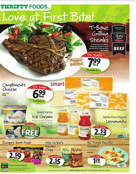 Thrifty Foods Flyer Bc July 17 To July 22