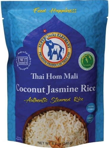 Super Lucky Elephant Thai Hom Mali Coconut Jasmine Rice 85 Oz Kroger