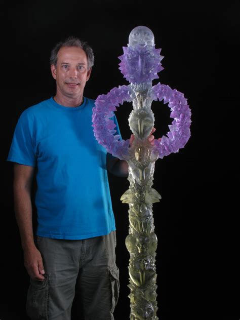 Mark Abildgaard Kiln Cast Glass Sculpture
