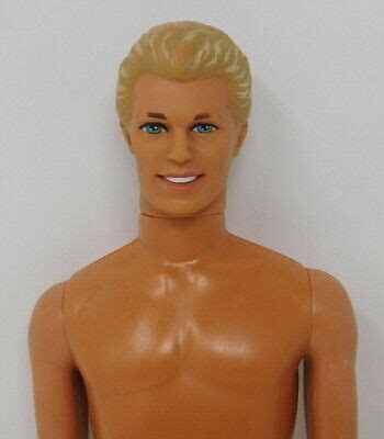 Vintage Mattel Ken Barbie Nude Doll Molded Blonde Hair Body My Xxx