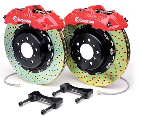 Evasive Motorsports Brembo GT Big Brake Kit Drilled Rear X P Toyota ZN