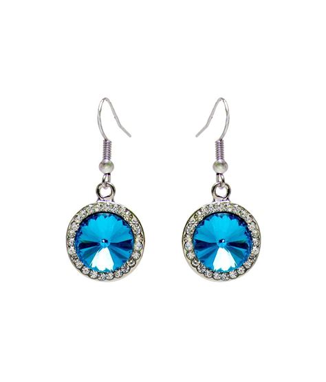 Jewelz Sparkling Blue Hanging Earring Buy Jewelz Sparkling Blue