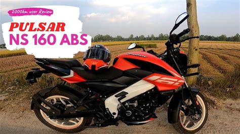 Bajaj Pulsar Ns 160 Abs Refresh 2000 Km User Review Youtube