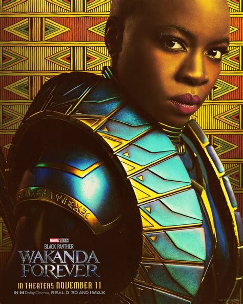 Danai Gurira As Okoye Black Panther Wakanda Forever Marvel Cinematic Universe Photo