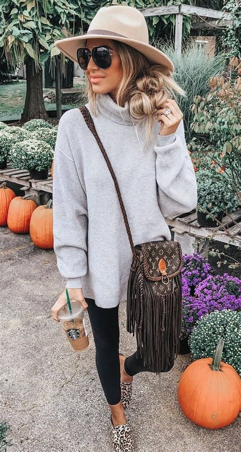 The 30 Best Fall Outfits To Copy This Year Outfits With Hats Cute