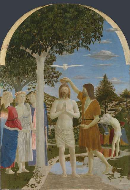 Piero Della Francesca Baptism Of Christ Wga17595 Picryl Public