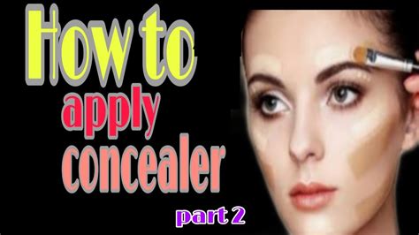 How To Apply Concealer Correct Concealer Youtube